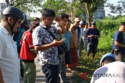 Kapolsek datangi lokasi temuan mayat korban laka lantas