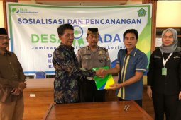 BPJS Ketenagakerjaan Sidoarjo Jadikan Semambung Desa Sadar