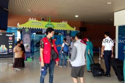 Pergerakan penumpang Bandara SMB II mulai meningkat(VIDEO)