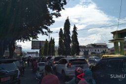 Arus mudik Padangsidimpuan lancar