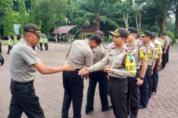 Kapolres Langkat silaturahmi dengan jajarannya
