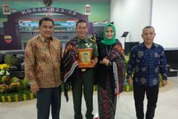 Wabup hadiri lepas sambut Danrem 023/KS