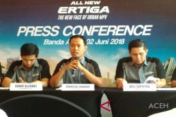 Dealer targetkan 200 Ertiga terjual di Aceh