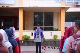Sekdakab  Pimpin Apel di RSUD H Boejasin