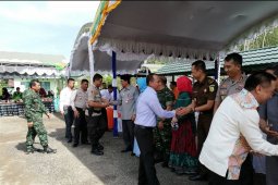 Dandim 1010 Rantau laksanakan halal bihalal