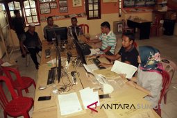 Hasil sementara perolehan suara Pilgubsu di Madina