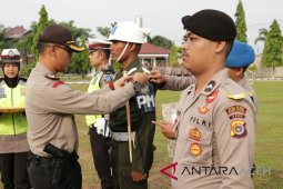 Polres Aceh Utara gelar apel Operasi Ketupat