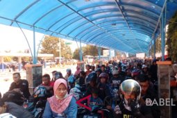 18.043 penumpang kapal berangkat dari Pelabuhan Tanjungkalian