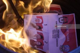 Pemusnahan Surat Suara Pilkada Malang