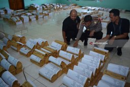 Pengecekan Logistik Pilkada Jatim