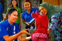Hotel POP buka puasa di Yayasan Yappa Bali