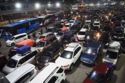 Puncak mudik Pelabuhan Merak