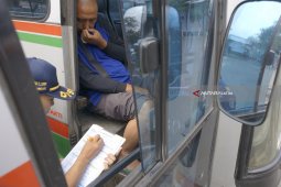 Masuk Terminal Tulungagung, Dua Armada Bus Kena Tilang
