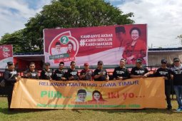 Relawan Matahari Ikut Kampanye Akbar di Kota Madiun