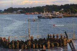 SATGAS RIMPAC TINGGALKAN SORONG