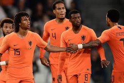 Belanda bermain imbang 1-1 dengan Italia