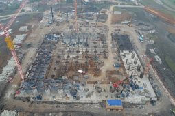 Pembangunan Masjid Terapung Al-Jabbar capai 40 persen