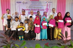 Pertamina bagikan bingkisan Ramadhan