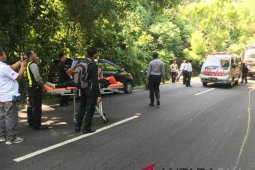Sepeda motor pemudik alami kecelakaan di Jembrana