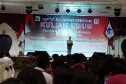 Presiden Jokowi harapkan ISI terus lahirkan karya kreatif