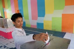 198 Warga Binaan Mencoblos di Lapas Gorontalo