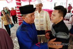 Indahnya keakraban di "open house" Sekdaprov Kalsel