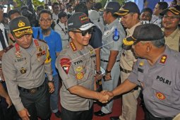 Kapolri Pantau Arus Mudik di Banten