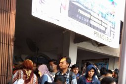 Arus Mudik - Stasiun Rangkasbitung Mulai Dipadati Pemudik