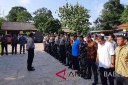Polres Bangka Selatan gelar apel tiga pilar