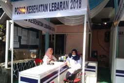 Posko dinkes beri layanan cek kesehatan gratis