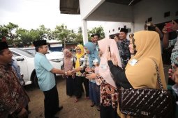 Ridho Ficardo Halalbihalal dengan Warga Punggur Lampung Tengah