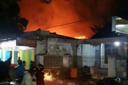 Rumah di Ponorogo Terbakar Saat Ditinggal Penghuni