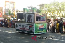 Karnaval kenderaan hias meriahkan HUT Labura
