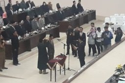 DPRD Banten Paripurna Istimewa Pergantian Antar Waktu