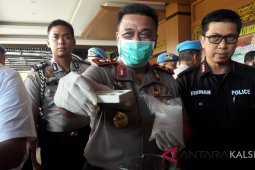 Kapolda blender 18 kilogram sabu-sabu "Abon Balado Padang"