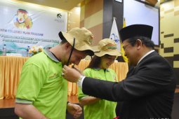 Rektor ULM beri pembekalan mahasiswa Australia yang meneliti Bekantan