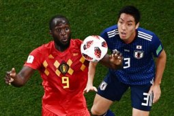 Jepang kalah menyakitkan 2-3 dari Belgia di Piala Dunia