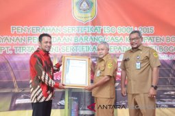 ULP B-J Bogor meraih sertifikat ISO 9001-2015