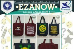 Ecobag Zaman now,  Karya Mahasiswa IPB Tingkatkan Kepekaan Sosial Masyarakat