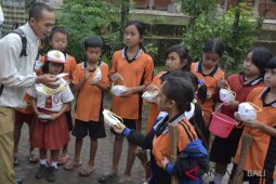 Ditinggal murid mengungsi, sekolah di Karangasem sepi