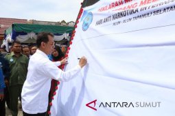 Bupati Tapsel katakan hidup tanpa narkoba itu indah