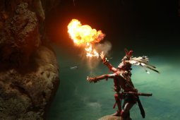Hiburan budaya ajang promosi Goa Liang Tapah