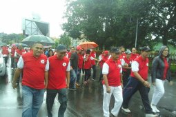 Peluncuran GPN diawali jalan santai bersama
