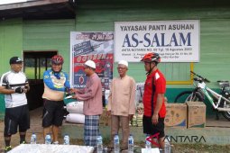 Kapolres HSU gelorakan "Gowes Beramal"
