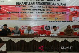 15 Parpol daftar di KPU Madina
