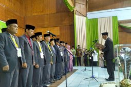 MTQ Jambi - Sekda Provinsi Jambi lantik dewan Hakim.