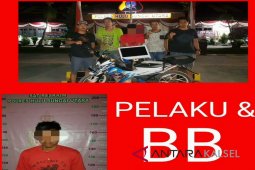 Resmob Polres HSU ringkus pelaku pencurian di Kantor Bupati