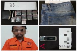 Polres HSU sita 12 paket sabu-sabu