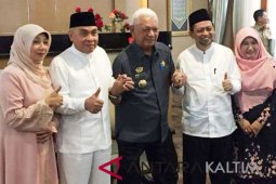 Isran-Hadi sambangi Gubernur Kaltim
