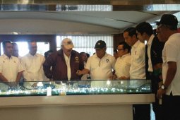 Presiden Jokowi tinjau Jakabaring Sport City